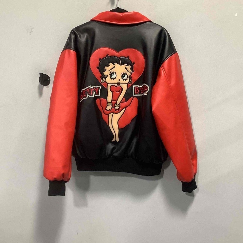 Red and Black Betty Boop Jacket